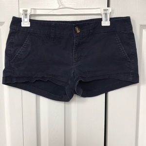 American Eagle navy blue shorts